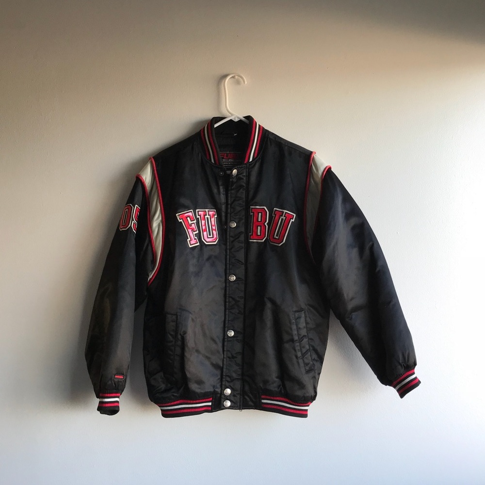 Vintage Fubu bomber jacket